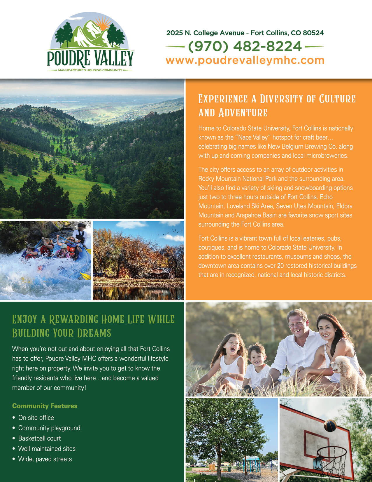 flyer for poudre valley